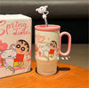 Crayon Shin-chan Water Cup with Straw
