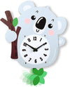 Acrylic Koala Wall Clock With Pendulum