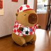 Capybara Stuffed Toy (Red Jersey)