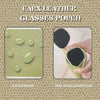 Faux Leather Glasses Pouch