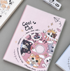 A5 Notebook (bow ribbon & cats)