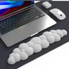 Cloud-shape Wrist Rest for Keyboard and Mouse Pad