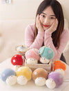 Mushroom Stuffed Toy Keychain