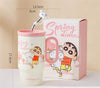 Crayon Shin-chan Water Cup with Straw