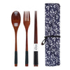 Japanese Wooden Cutlery Set