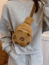 Fluffy Crossbody Bag (Capybara)