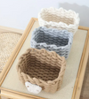 Cotton Yarn Bear Storage Basket