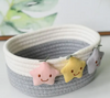 Cotton Yarn Star Storage Basket