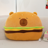 Capybara Stuffed Toy (Burger Cushion)