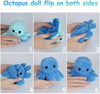 Reversible Octopus Stuffed Toy Small 30cm