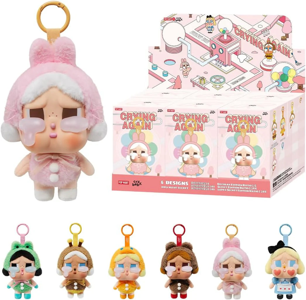 CRYBABY Crying Again Series-Vinyl Face Plush Blind Box – THINKA CANADA CRYBABY Crying Again Series-Vinyl Face Plush Blind Box – THINKA CANADA