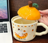 Lucky Tangerine Cat Mug