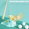 Whale Baseball Launcher Toy (Blue)