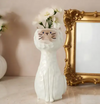 Siamese Cat Resin Vase