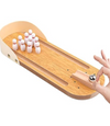 Mini Wooden Bowling Game
