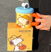 Snoopy Ceramic Mug with Lid