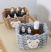 Cotton Yarn Bear Storage Basket