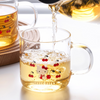 Hello Kitty cherry glass mug