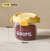 Yellow Piggy Sealed Storage Jar