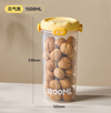 Yellow Piggy Sealed Storage Jar