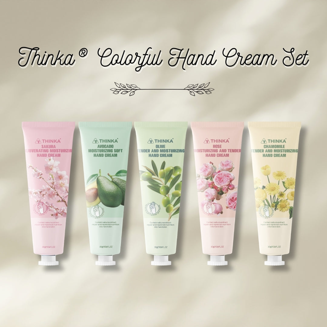 Think Hand Cream Thinka® Colorful Hand Cream Set – THINKA CANADA
