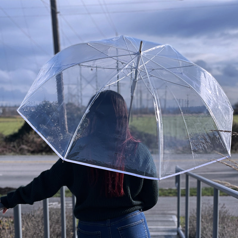 Full Body Umbrella Best Clear Dome Umbrella Thinka Transparent