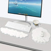Cloud-shape Wrist Rest for Keyboard and Mouse Pad