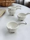 Ceramic Dipping Dish (Cat Tail)