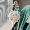 Fluffy Handbag (Blue Kitty)