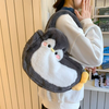 Cuddly Penguin Stuffed Tote