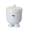 Big-Eyes Desktop Trash Bin (Blue)
