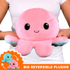 Reversible Octopus Stuffed Toy Small 30cm