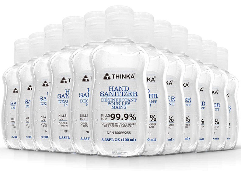 Thinka Hand Sanitizer 100ml (Gel)- USP Grade - ASTM E2315 Lab test Approved
